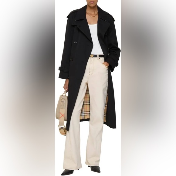 Burberry Jackets & Blazers - BURBERRY BLACK TRENCH JACK! NEVER WORN! L-XXL‎